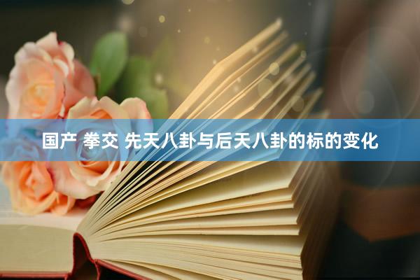 国产 拳交 先天八卦与后天八卦的标的变化